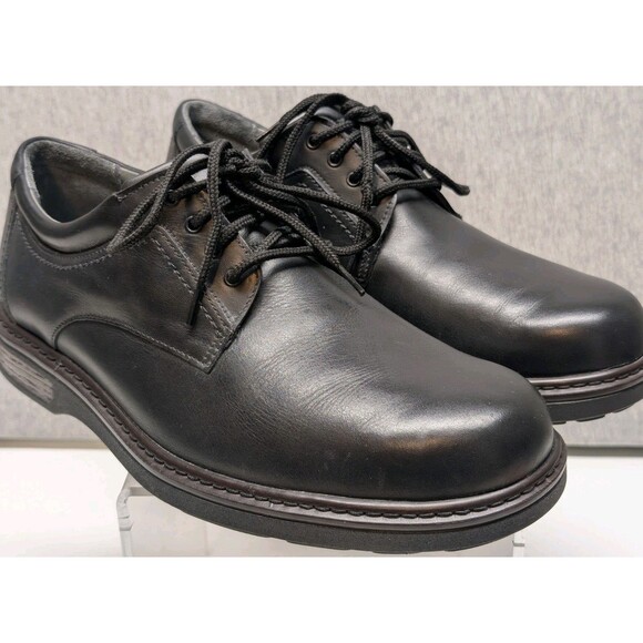 SAS Men\'s Sz 11 Wide Aden Genuine Leather Lace Up Oxford Shoes in Black main image 8